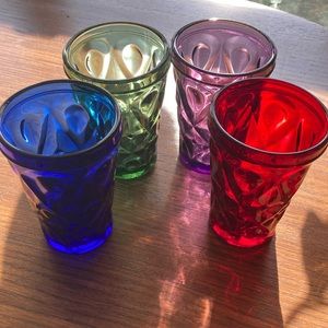 Jewel glass set